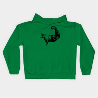 Strong as an Ox Kids Hoodie